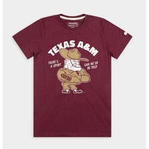 HOMEFIELD Mens Texas A&M Ol’ Sarge T-Shirt XL Maroon Short Sleeve NWT